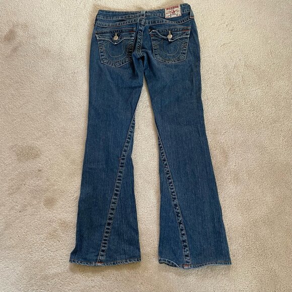True Religion Jeans Women’s Size 27 Rn number 112790 Ca 30427 boot cut - Picture 6 of 8